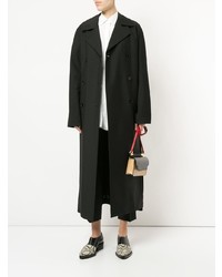 Женское черное пальто от Jil Sander