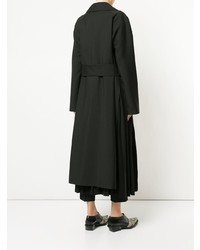 Женское черное пальто от Jil Sander
