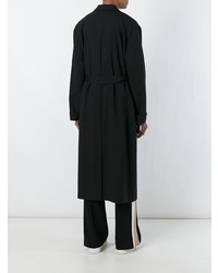 Женское черное пальто от MSGM