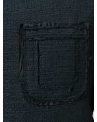 Женское черное пальто от Yang Li