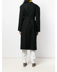 Женское черное пальто от A.W.A.K.E.