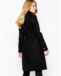 Женское черное пальто от Ted Baker