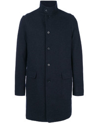 Мужское черное пальто от Loro Piana