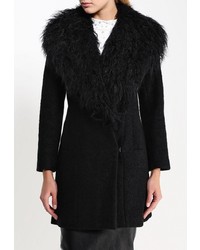 Женское черное пальто от LOST INK