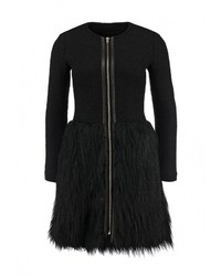 Женское черное пальто от LOST INK