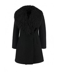 Женское черное пальто от LOST INK