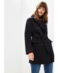 Женское черное пальто от LOST INK