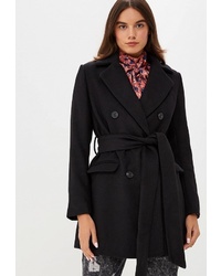 Женское черное пальто от LOST INK