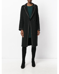 Женское черное пальто от P.A.R.O.S.H.