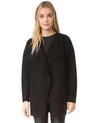 Женское черное пальто от Madewell