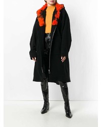 Женское черное пальто от MARQUES ALMEIDA