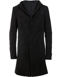 Мужское черное пальто от Masnada