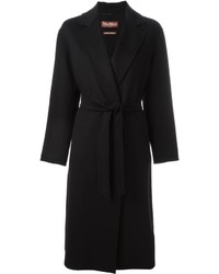 Женское черное пальто от Max Mara