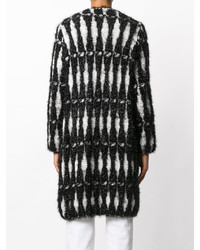 Женское черное пальто от Lanvin