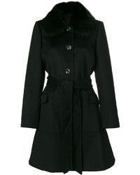 Женское черное пальто от MICHAEL Michael Kors