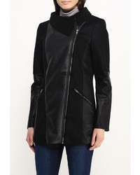 Женское черное пальто от Mim