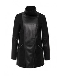 Женское черное пальто от Mim