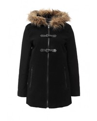 Женское черное пальто от Mim