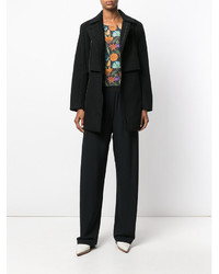 Женское черное пальто от Mini Market