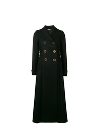 Женское черное пальто от Miu Miu