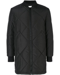 Мужское черное пальто от MSGM