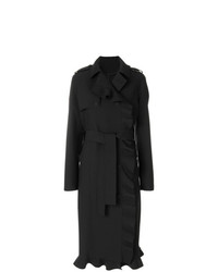 Женское черное пальто от MSGM