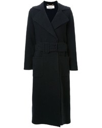 Женское черное пальто от Muveil