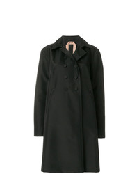 Женское черное пальто от N°21