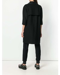 Женское черное пальто от N°21