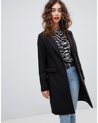 Женское черное пальто от New Look