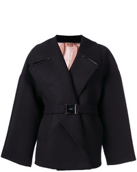 Женское черное пальто от No.21