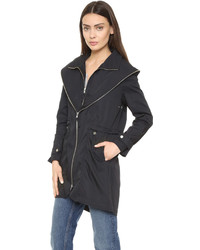 Женское черное пальто от Soia & Kyo