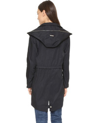 Женское черное пальто от Soia & Kyo