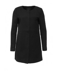 Женское черное пальто от Only