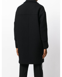 Женское черное пальто от Kenzo