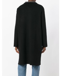 Женское черное пальто от Liska