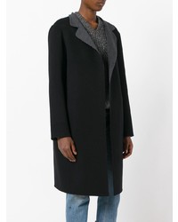 Женское черное пальто от Liska