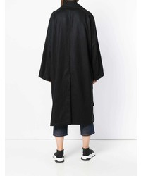 Женское черное пальто от Y's