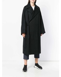 Женское черное пальто от Y's