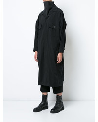 Женское черное пальто от Y's