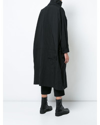 Женское черное пальто от Y's