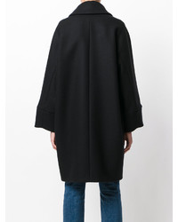 Женское черное пальто от Dsquared2