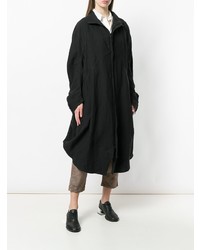 Женское черное пальто от Roggykei