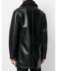 Мужское черное пальто от Stella McCartney