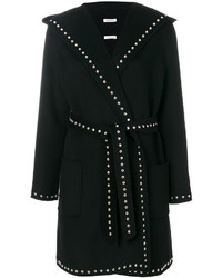 Женское черное пальто от P.A.R.O.S.H.