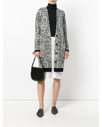 Женское черное пальто от Christian Wijnants