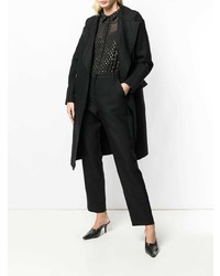 Женское черное пальто от Noon By Noor