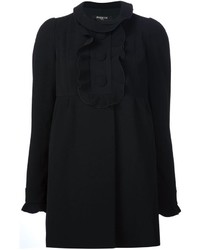Женское черное пальто от Paule Ka