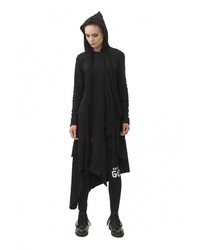 Женское черное пальто от Pavel Yerokin