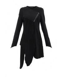 Женское черное пальто от Pavel Yerokin